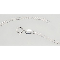 Sidabrinė grandinėlė Figaro 2 mm ,briaunų apdirbimas deimantu0 2