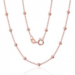 Sidabrinė grandinėlė Bead 1-3 mm0