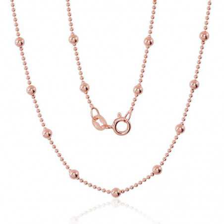Sidabrinė grandinėlė Bead 1-3 mm-Grandinėlės