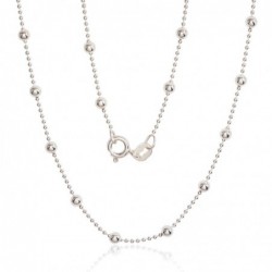 Sidabrinė grandinėlė Bead 1-3 mm0