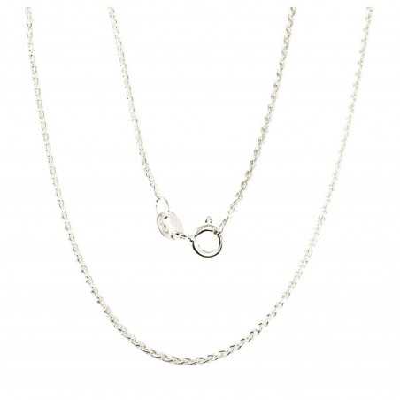 Sidabrinė grandinėlė Spiga 1,1 mm0