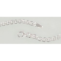 Sidabrinė grandinėlė Crandmother 3.1 mm ,briaunų apdirbimas deimantu0 2