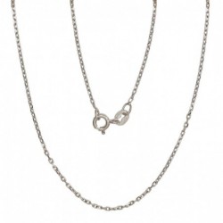 Sidabrinė grandinėlė Anchor 1 mm , briaunų apdirbimas deimantu0 2