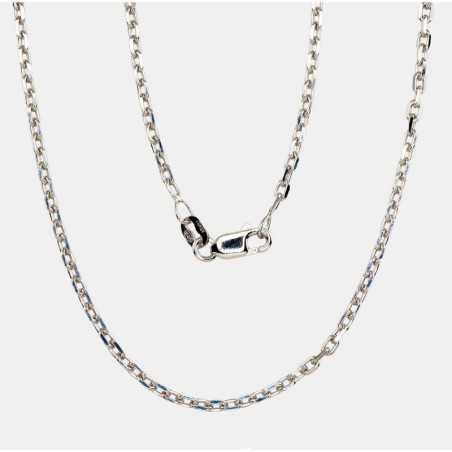 Sidabrinė grandinėlė Anchor 2.1 mm ,briaunų apdirbimas deimantu0