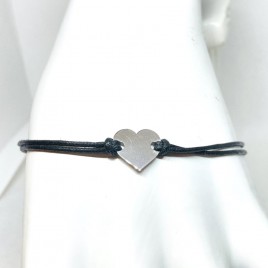 Sidabrinė apyrankė su siūlu 2