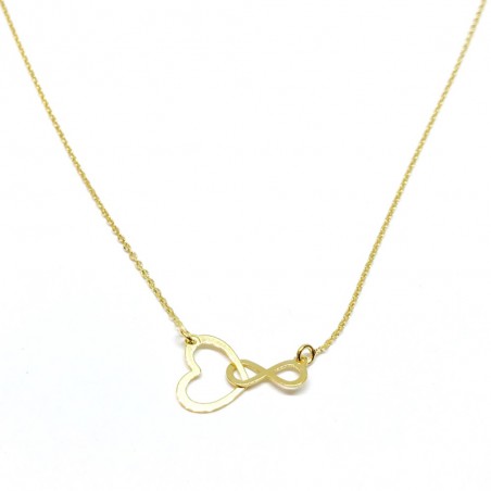 Sidabrinė grandinėlė Paauksuota