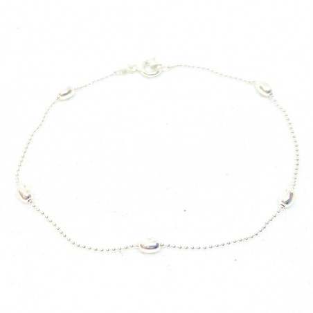 Sidabrinė apyrankė. 3mm-Apyrankės