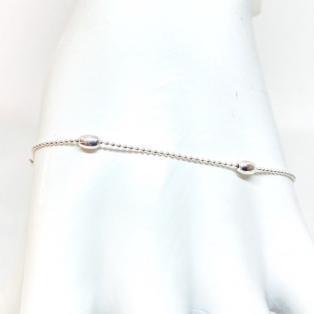 Sidabrinė apyrankė. 3mm-Apyrankės