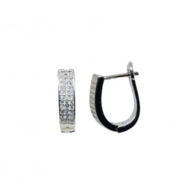 Sidabriniai auskarai anglišku užsegimu, Metalas:... 2