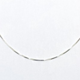 Sidabrinė grandinėlė 0.8mm 2