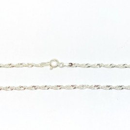 Sidabrinė grandinėlė 2.5mm 2