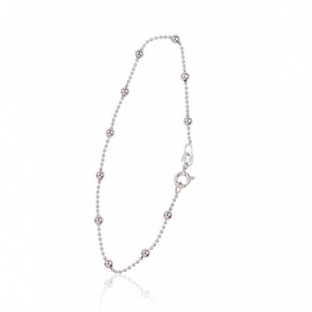 Sidabrinė grandinėlė Bead 1-3 mm-Grandinėlės