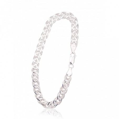 Sidabrinė grandinėlė Crandmother 6 mm , briaunų apdirbimas deimantu-Grandinėlės