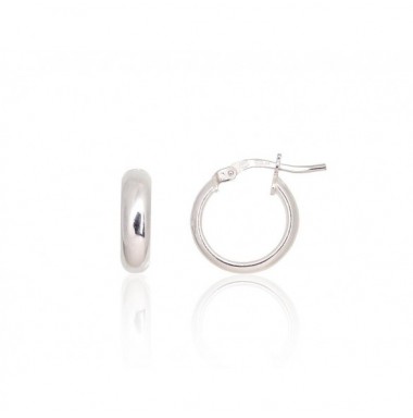 Sidabriniai auskarai –žiedai0