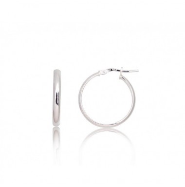 Sidabriniai auskarai –žiedai0