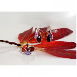 Sidabriniai auskarai –pusetai0 2