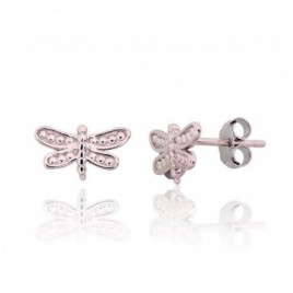 Sidabriniai auskarai –pusetai0