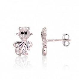 Sidabriniai auskarai –pusetai0