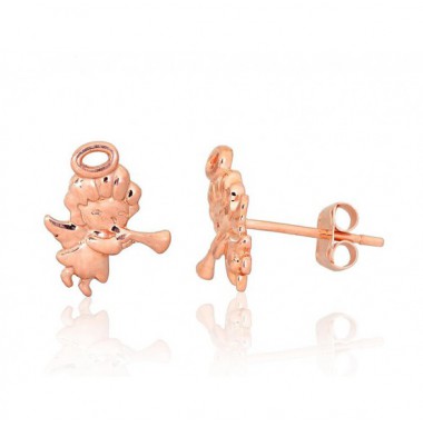 Auksiniai auskarai –pusetai0