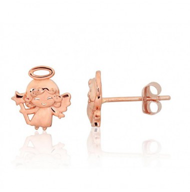 Auksiniai auskarai –pusetai0