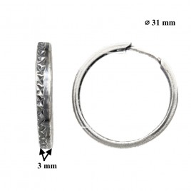 Sidabriniai auskarai rinkės