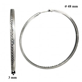 Sidabriniai auskarai rinkės