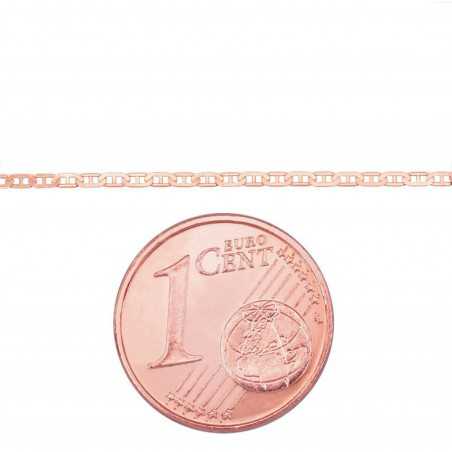 Auksinė grandinėlė Marina 1.1 mm ,briaunų apdirbimas deimantu2