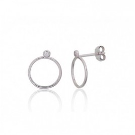 Sidabriniai auskarai –pusetai0