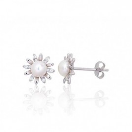 Sidabriniai auskarai –pusetai0