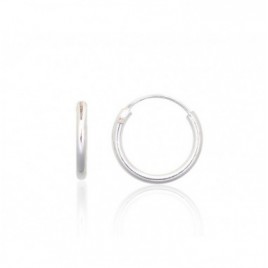 Sidabriniai auskarai –žiedai0