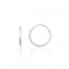 Sidabriniai auskarai –žiedai0