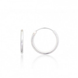 Sidabriniai auskarai –žiedai0