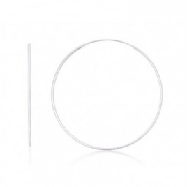 Sidabriniai auskarai –žiedai0