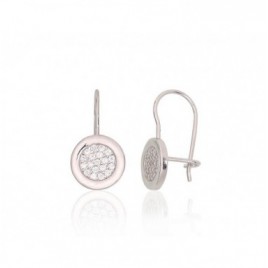 Sidabriniai auskarai ant kabliukų0