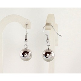 Sidabriniai auskarai ant kabliukų0