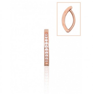 Auksinių auskarų vėrimas0