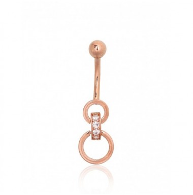 Auksinių auskarų vėrimas0