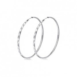 Sidabriniai auskarai rinkės