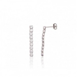 Sidabriniai auskarai –pusetai0