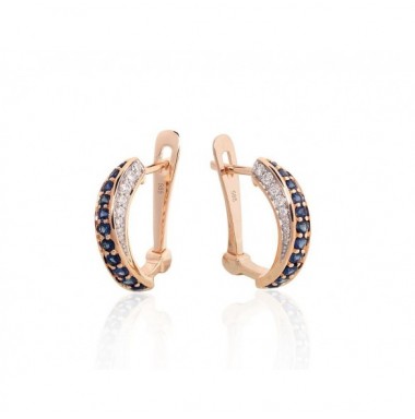 Auksiniai auskarai ant cilindrinės spynos1