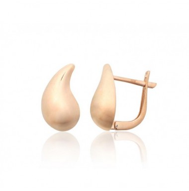 Auksiniai auskarai ant cilindrinės spynos0