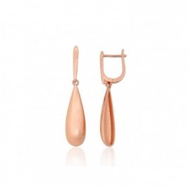 Sidabriniai auskarai ant cilindrinės spynos0