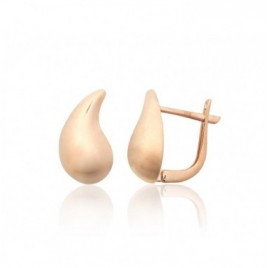 Auksiniai auskarai ant cilindrinės spynos0