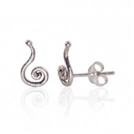 Sidabriniai auskarai –pusetai0