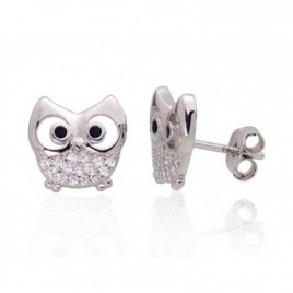 Sidabriniai auskarai –pusetai0