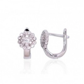 Sidabriniai auskarai Vinukai, Praba: 925°, -Auskarai