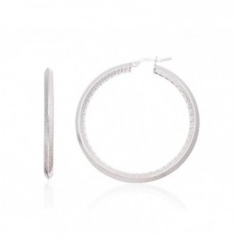 Sidabriniai auskarai –žiedai0