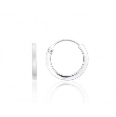 Sidabriniai auskarai –žiedai0