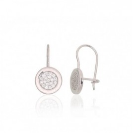 Sidabriniai auskarai ant kabliukų0