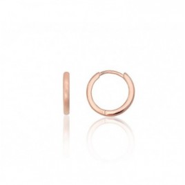 Sidabriniai auskarai su apvaliu segtuku0